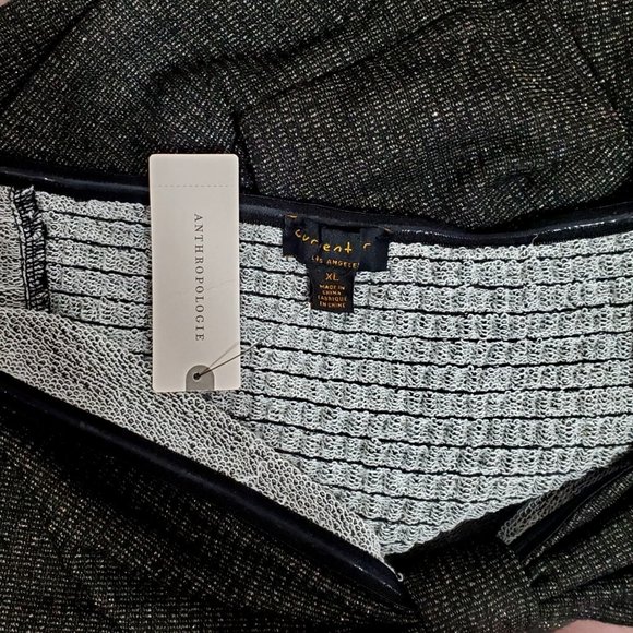 Anthropologie Current Air Bow-Tie One-Shoulder Top - Picture 5 of 7